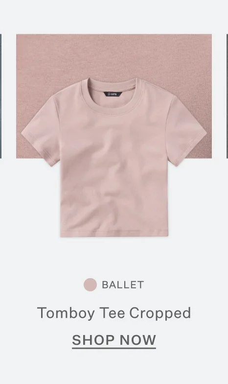 Tomboy Tee Cropped