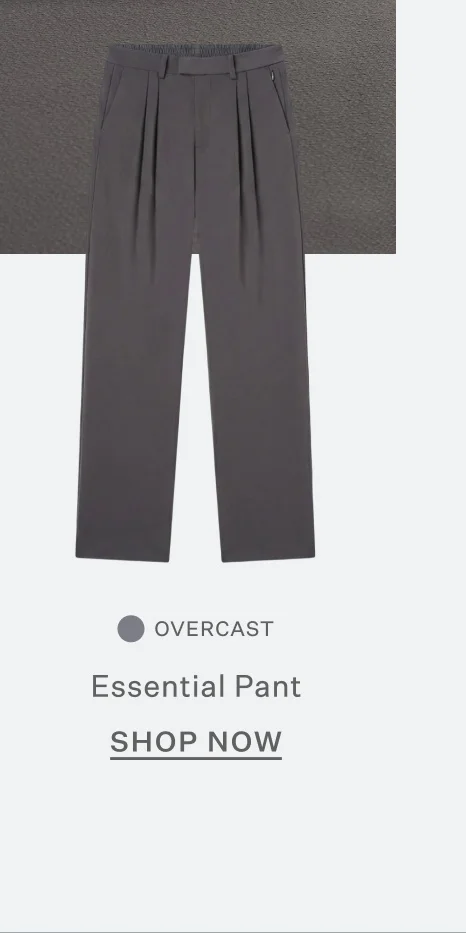 Essential Pant - Overcast