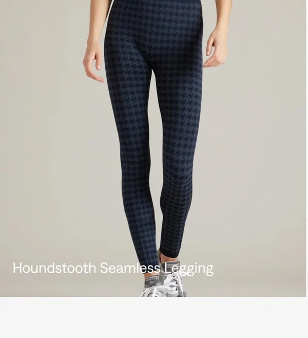 Houndstooth Seamless Legging