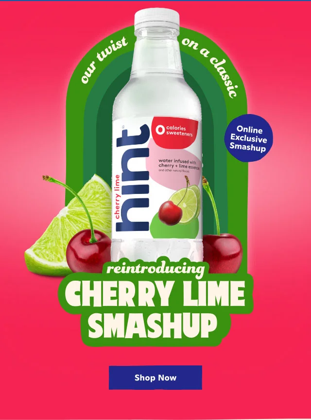 Reintroducing Cherry Lime Smashup! Our twist on a classic