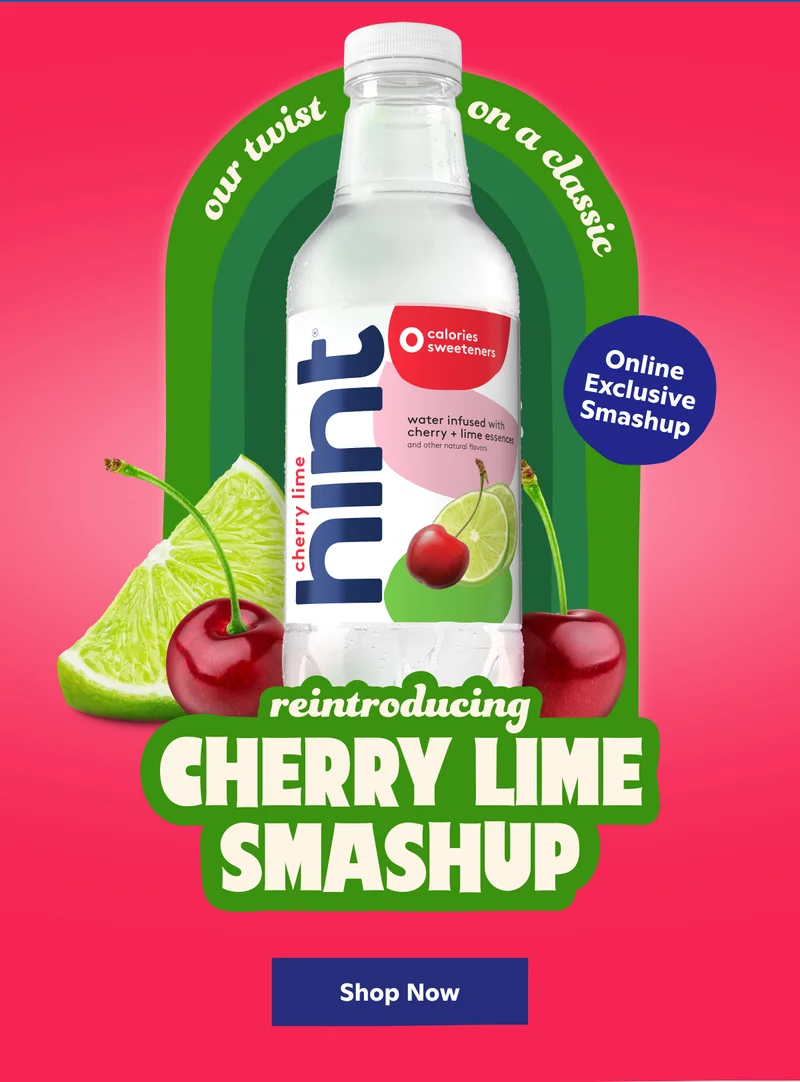 Reintroducing Cherry Lime Smashup! Our twist on a classic