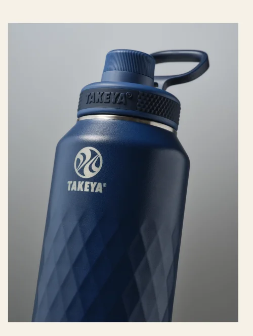 22oz Takeya Sport Water Bottle With Spout Lid - Indigo