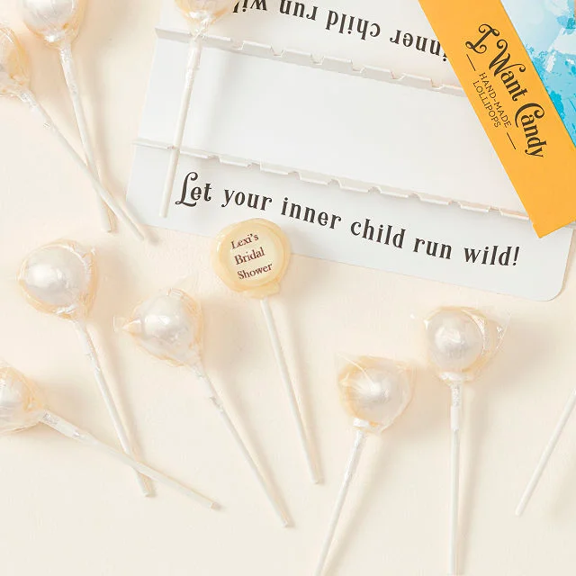 Surprise Message Customizable Lollipops