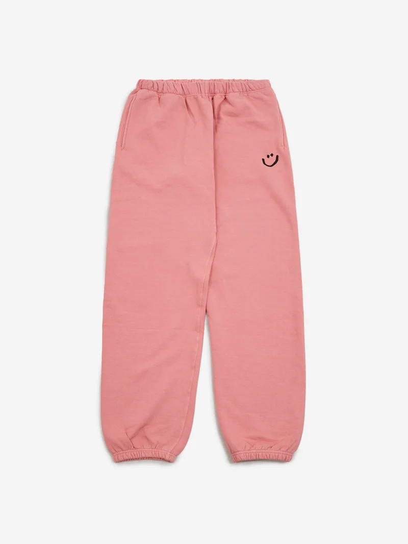 Image of Thank You For Being My Friend Smiley Sweatpant - Pink