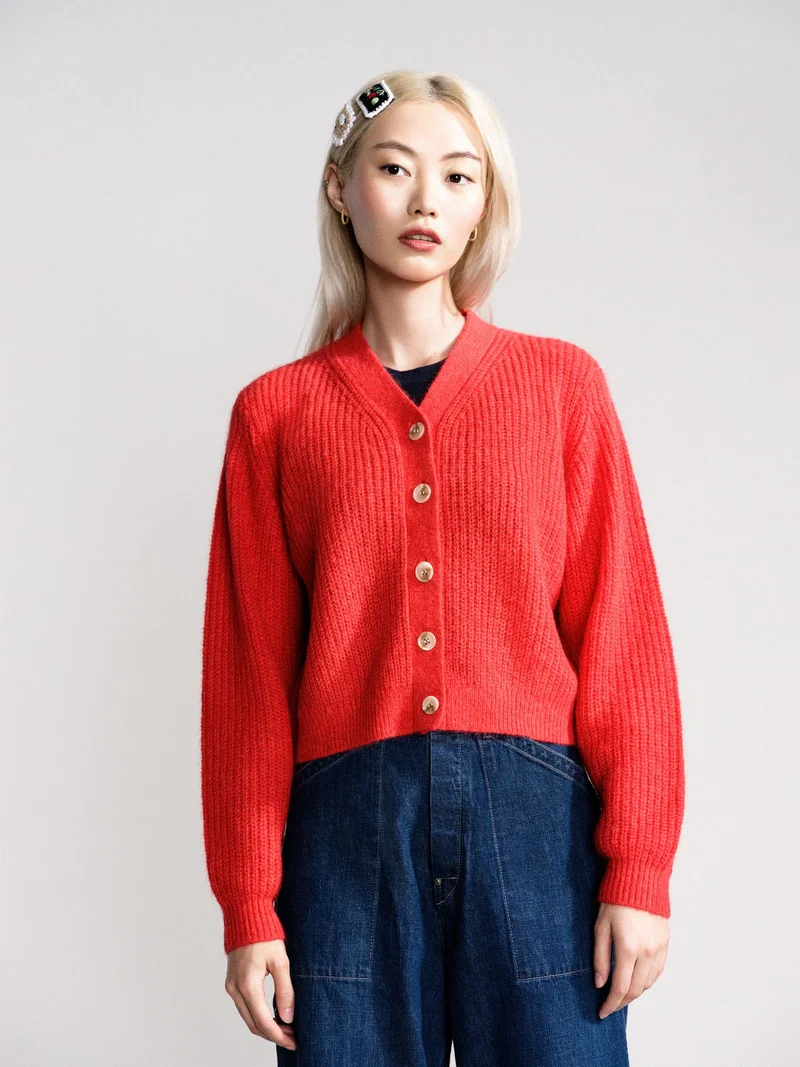 Image of Nia Shrunken Cardigan