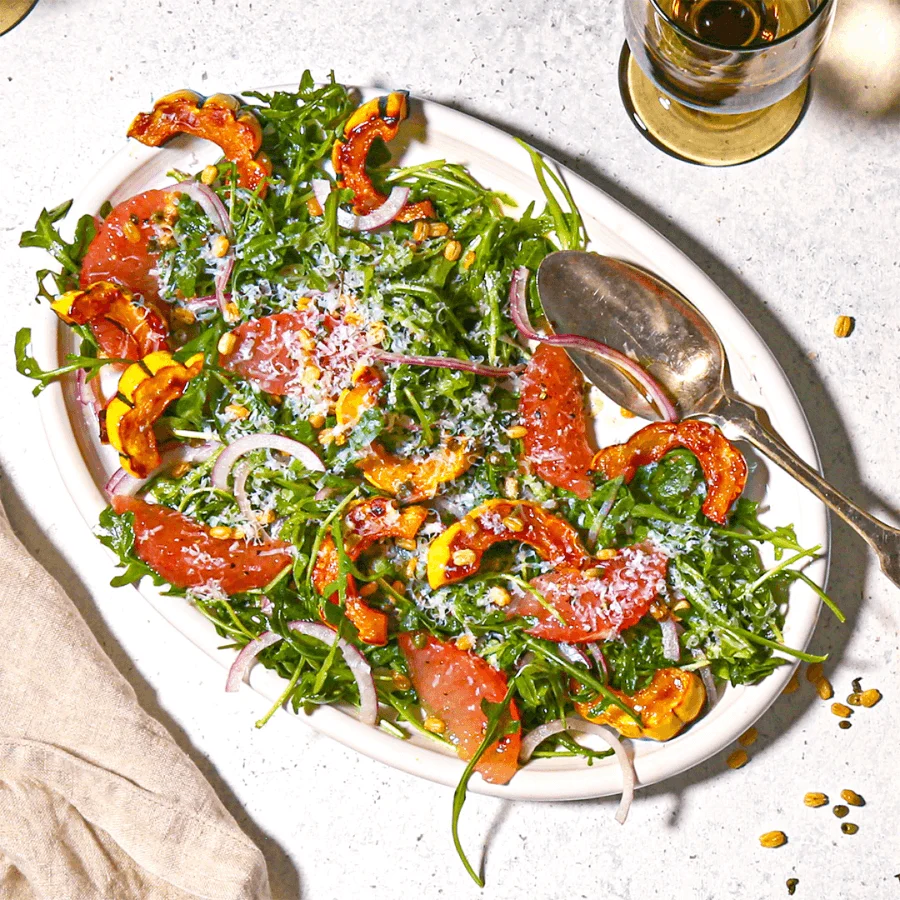 Salad with Crunchsters Topping