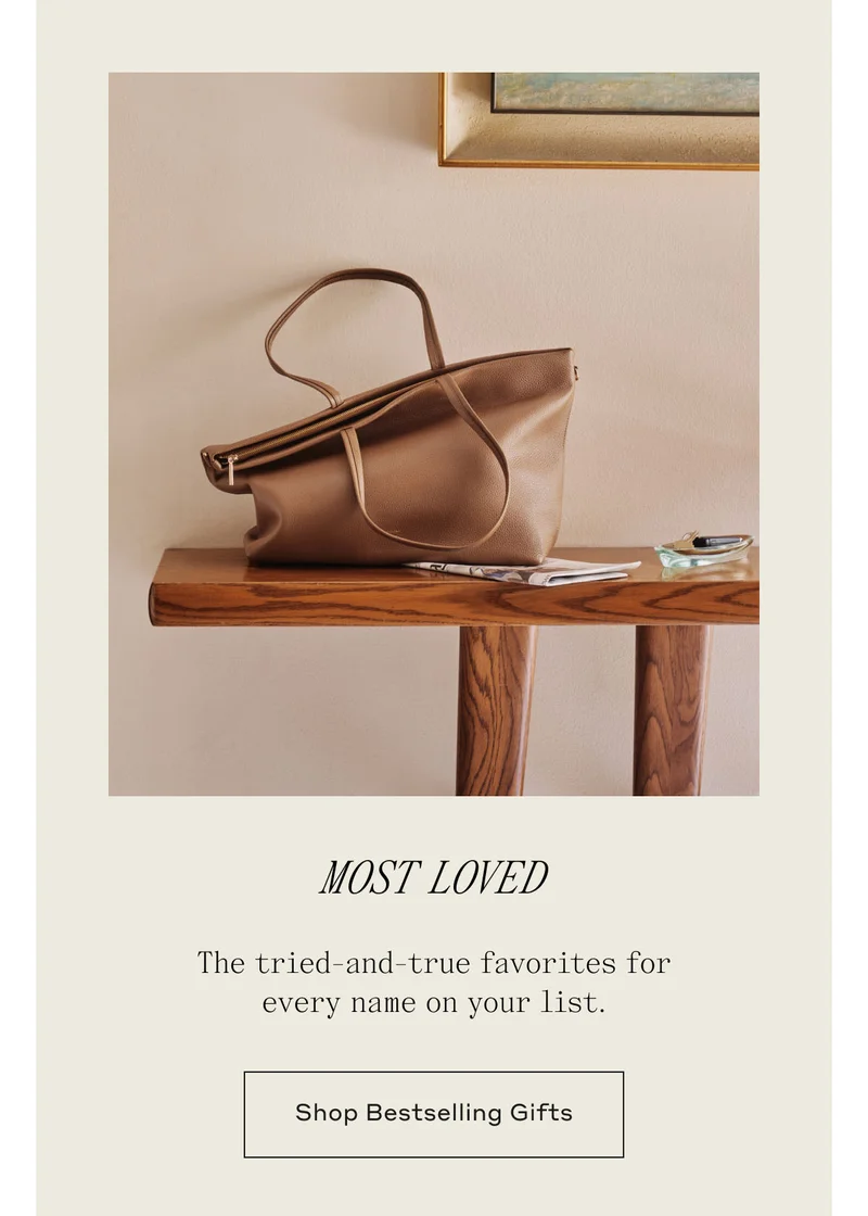 Bestselling Gifts The tried-and-true favorites for every name on your list.