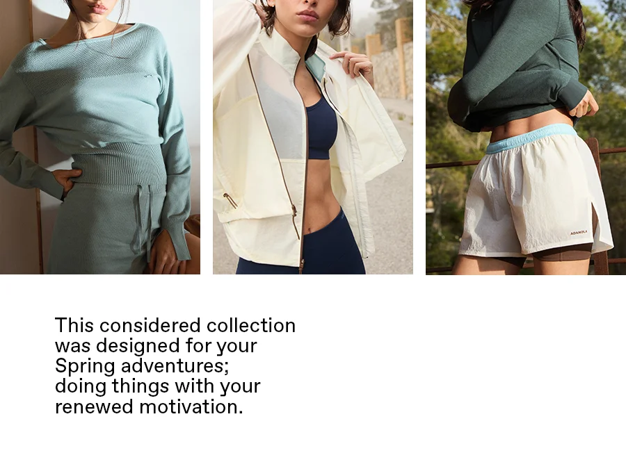 This considered collection was designed for your Spring adventures