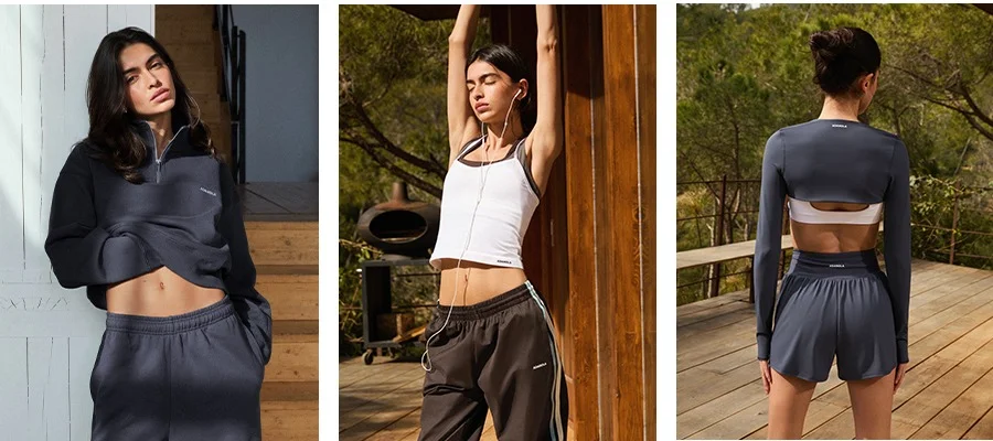 Following the first drop of the season, this collection is defined by a soft, muted colour palette