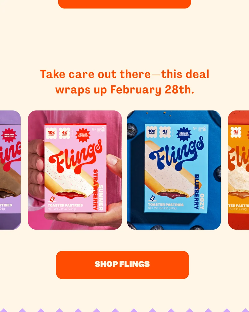 TAKE CARE OUT THERE — THIS DEAL WRAPS UP FEB 28TH