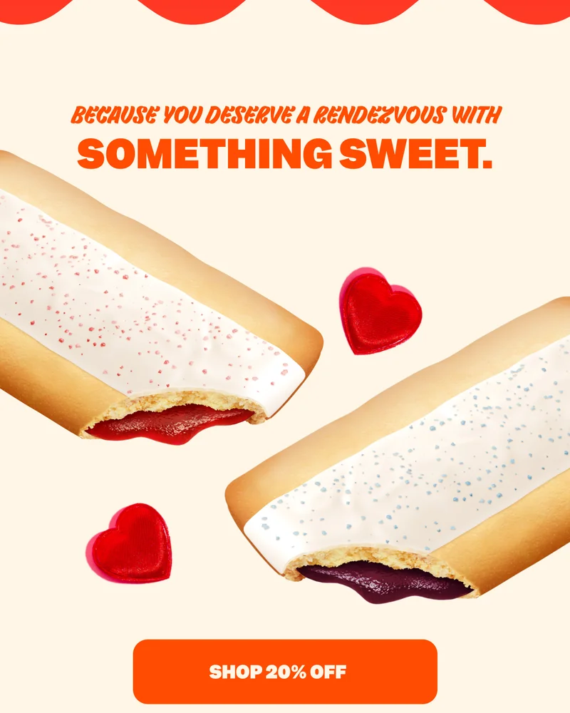 BECAUSE YOU DESERVE A RENDEZVOUS WITH SOMETHING SWEET