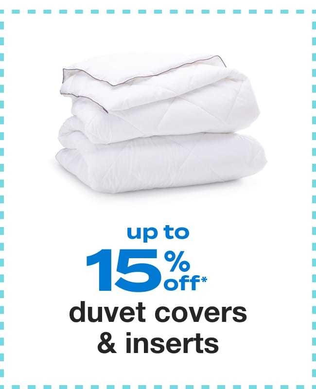 Duvet covers & inserts