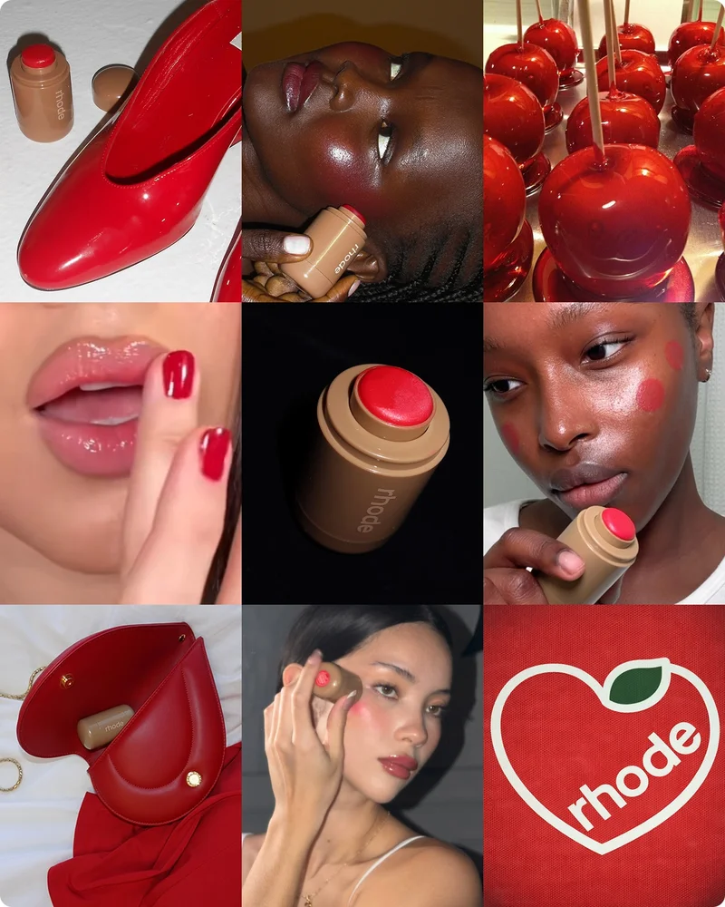 rhode skin: Really good red | Email Inspire