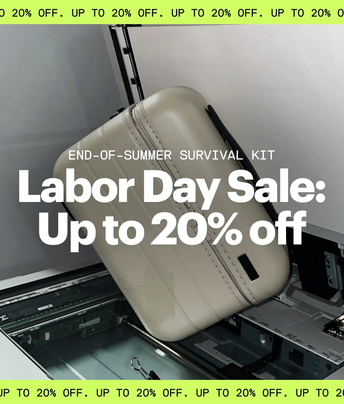 Labor Day Sale: Up to 20% off