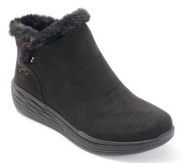 Ryka Water Repellent Booties with Faux-Fur - Nimbus