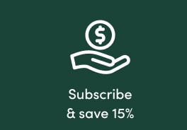 Subscribe and save 15%