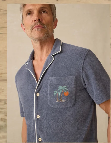 Cabana Towel Terry Shirt