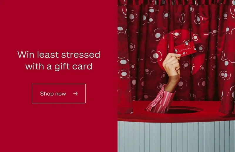Win least stressed with a gift card