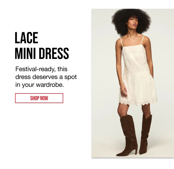 Lace Mini Dress Shop Now