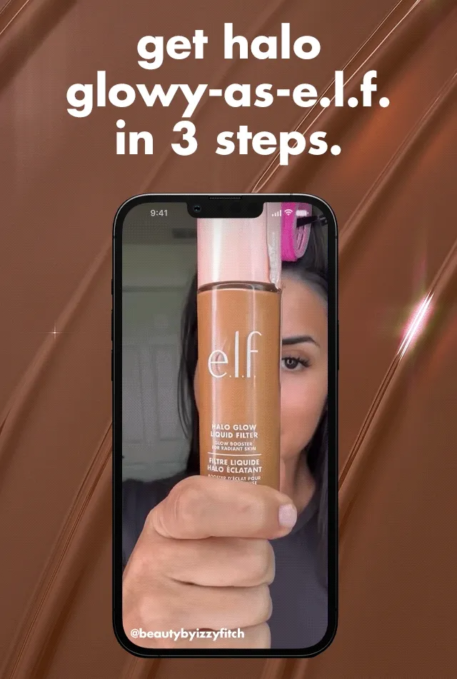 get halo glowy-as-e.l.f. in 3 steps.