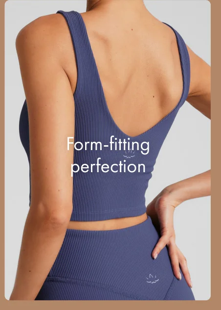 Impulse Cropped Tank in Eternal Blue