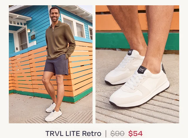 TRVL LITE Retro Runner Sneaker - Image
