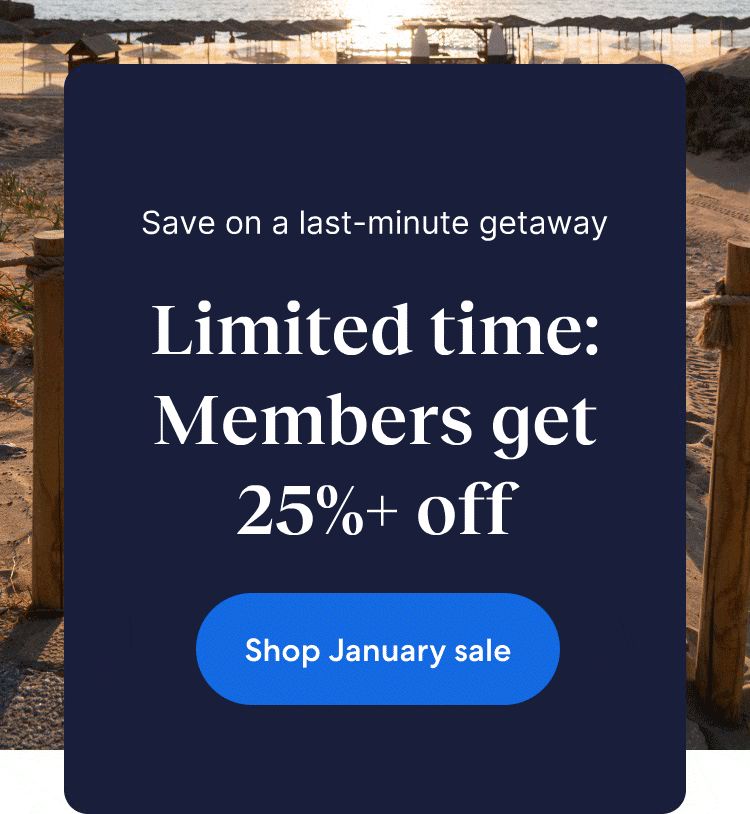 There's still time to save with our January sale