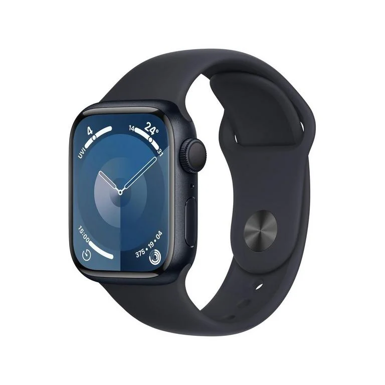 Apple Series 9 45mm Wi-Fi (A2980) Aluminum Case with Black Sport Band