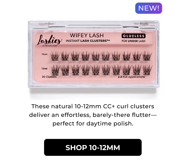 Wifey Lash: 10-12mm, CC+ Curl - Effortless, barely-there flutter