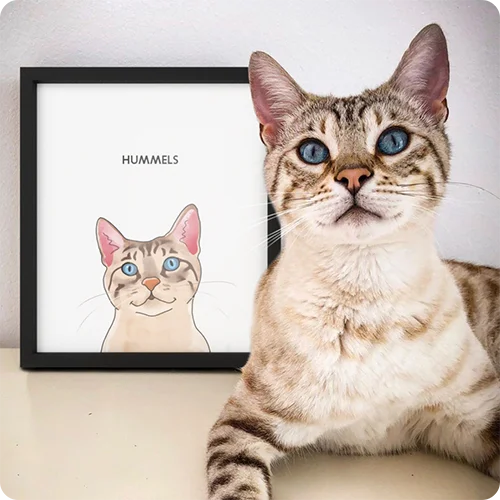 Watercolor Pet Portrait