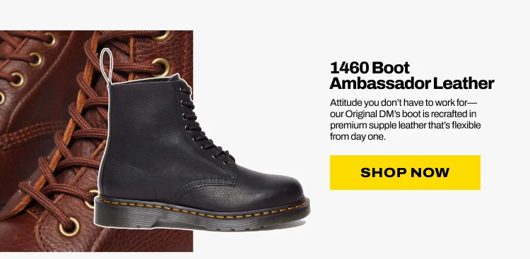 1460 PASCAL AMBASSADOR LEATHER LACE UP BOOTS
