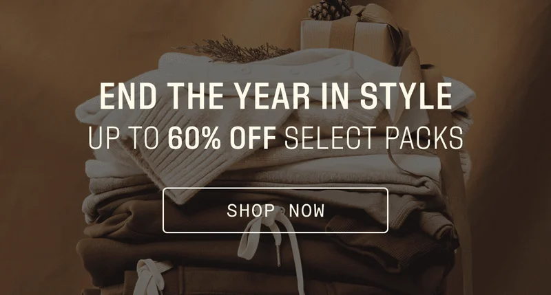 Up to 60% off select packs