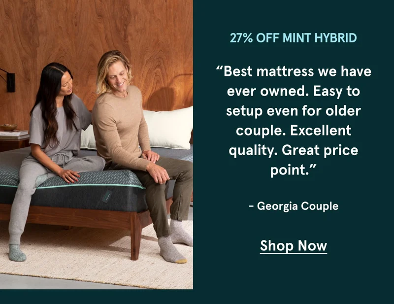 27% Off Mint Hybrid | Shop Now
