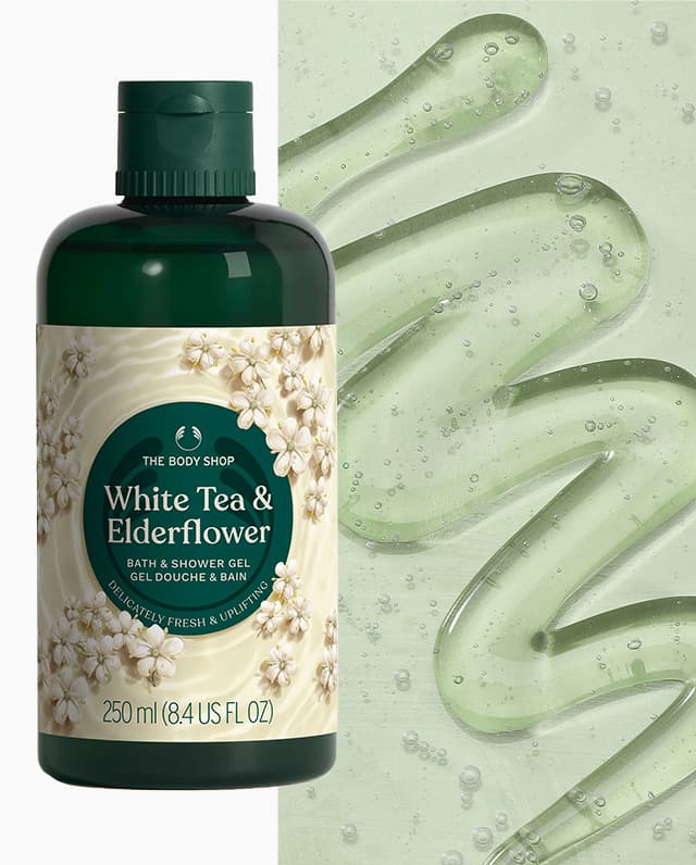 White Tea and Elderflower Shower Gel