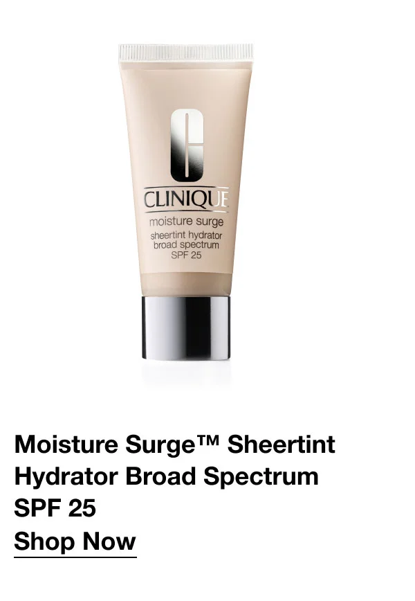 Moisture Surge™ Sheertint Hydrator Broad Spectrum SPF 25 | Shop Now