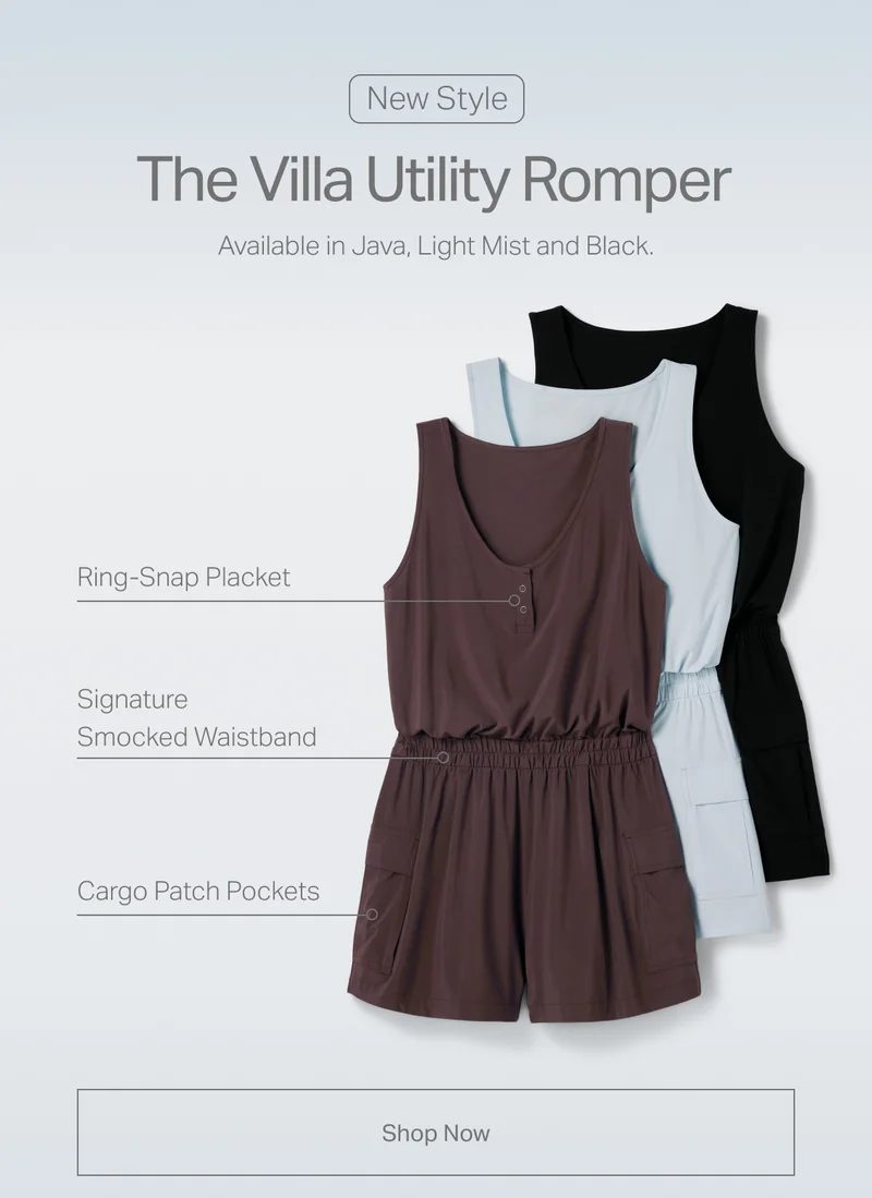 The Villa Utility Romper