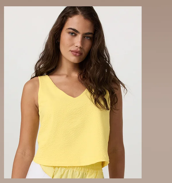 Villa Textured Crop Tank
