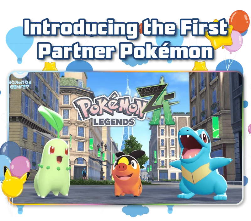 Introducing the First Partner Pokémon