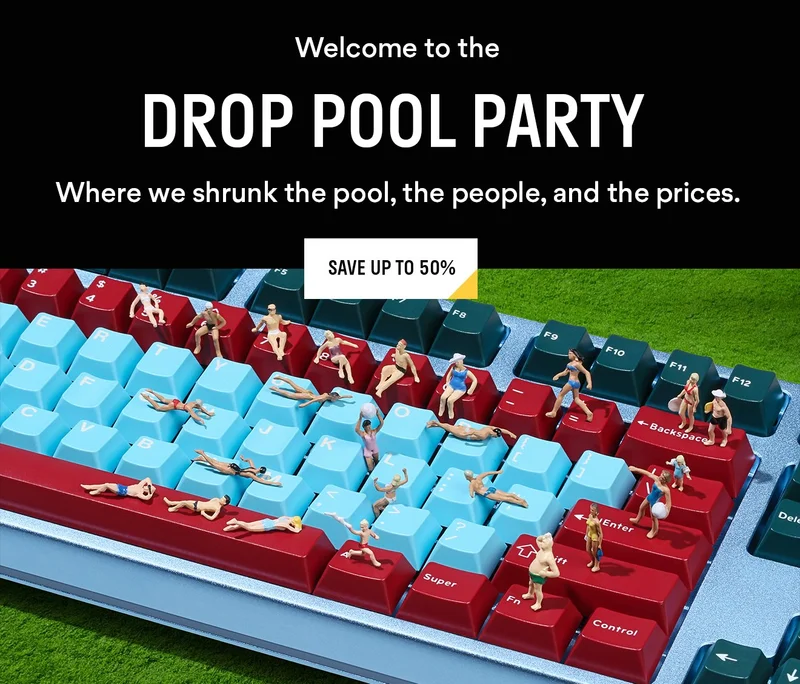 Welcome to the Drop Pool Party