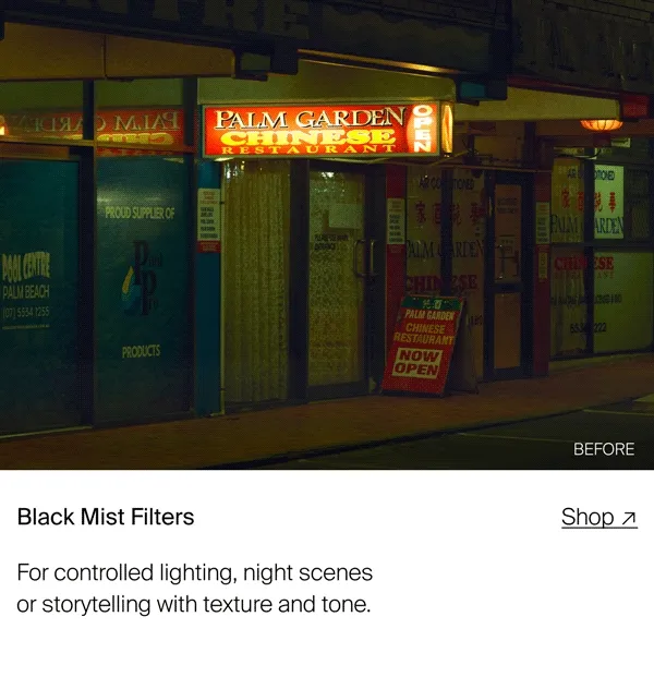 Black Mist Filters