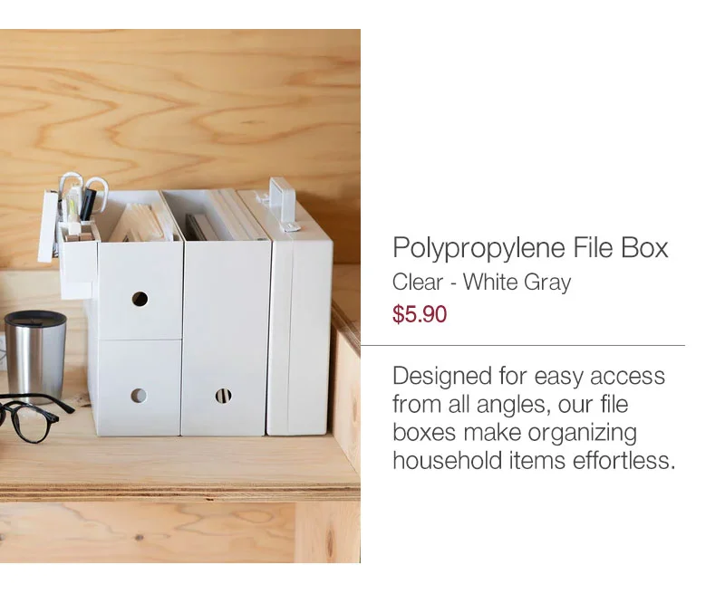 Shop Polypropylene File Box