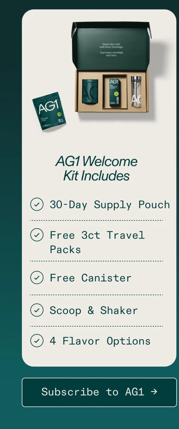Subscribe to AG1