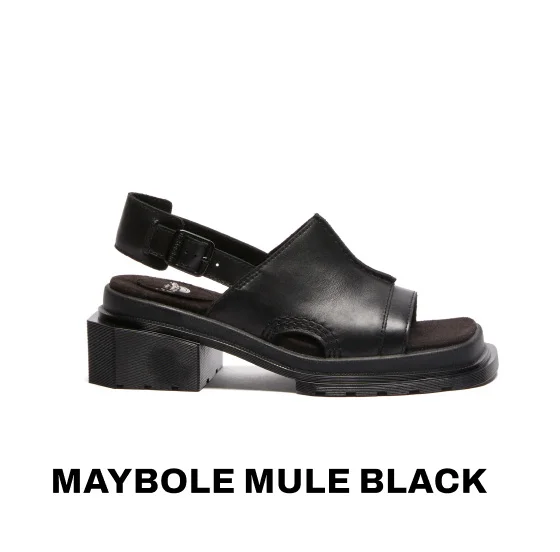 Maybole Mule Black