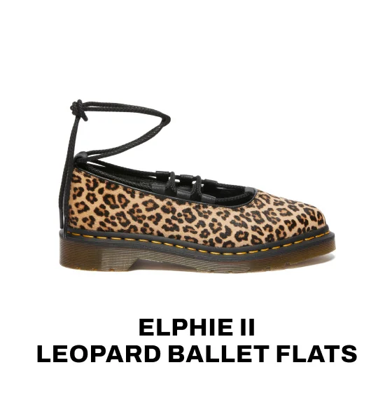 Elphie II Leopard Ballet Flats