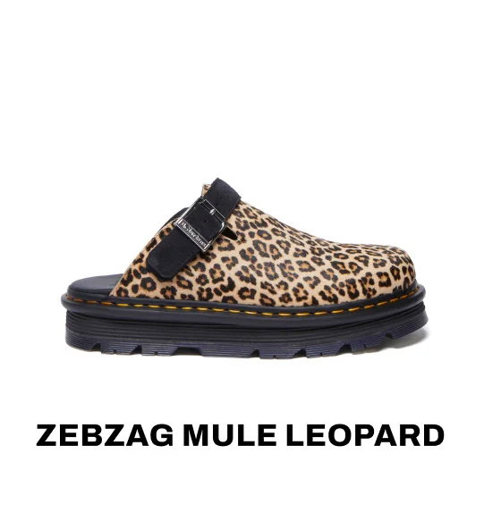 Zebzag Mule Leopard