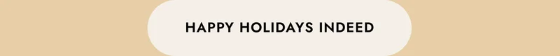 happy holiday indeed