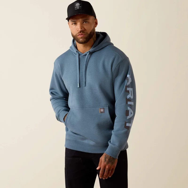 Men’s Rebar Lightweight Logo Hoodie