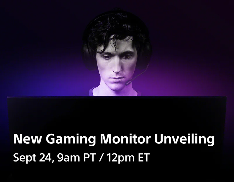 New Gaming Monitor Unveiling | Sept 24 9am PT/12pm ET