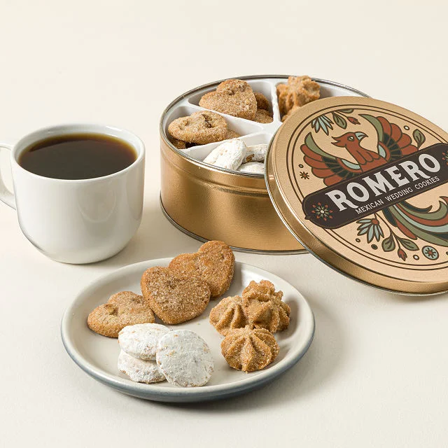 Mexican Wedding Cookie Variety Tin