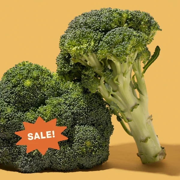 Broccoli crowns